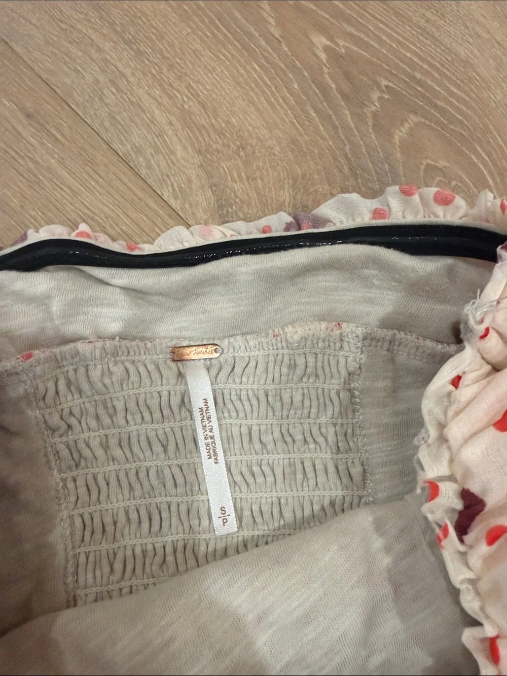 Free people Scottie printed tube top